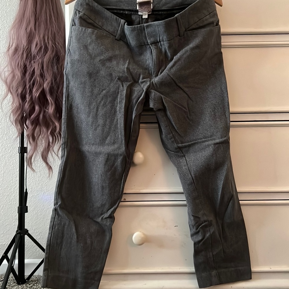 grey work pants